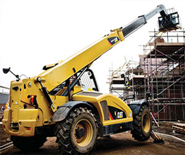 Telehandler on rent